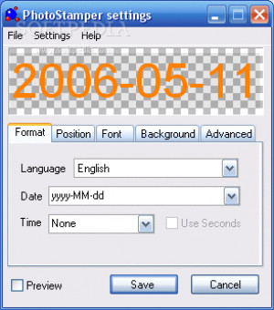 PhotoStamper  - náhled