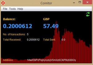 Coinitor - náhled