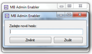 MB Admin Enabler - náhled