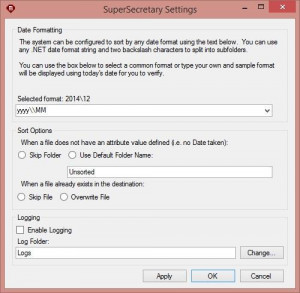 SuperSecretary - náhled