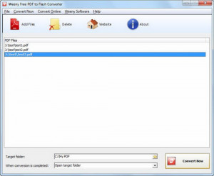 Weeny Free PDF to Flash Converter - náhled