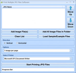Print Multiple JPG Files Software - náhled