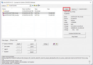 Arcv2CAD - náhled