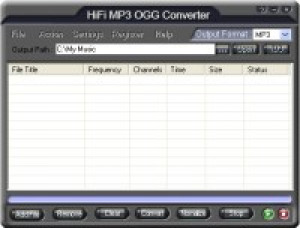 HiFi MP3 OGG Converter - náhled