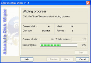 Absolute Disk Wiper - náhled