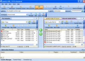 WS FTP Professional - náhled