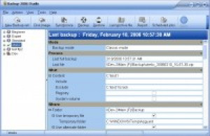 Backup-2006 Studio - náhled
