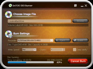 ImTOO ISO Burner - náhled