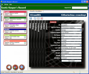 Exotic Keepers Record - náhled