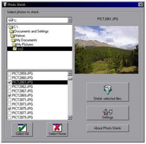 Photo Shrink - náhled