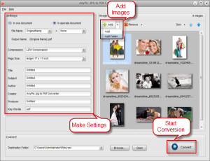 AnyPic JPG to PDF Converter  - náhled