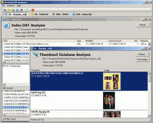 MiTeC Windows File Analyzer - náhled