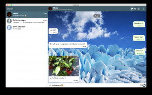 Delta Chat Desktop - náhled