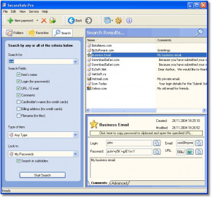 SecureSafe Pro - náhled