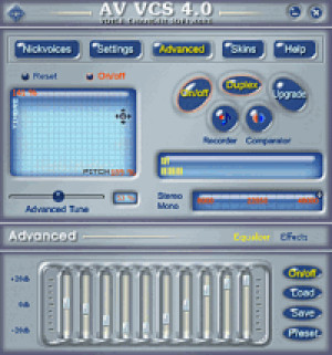 AV Voice Changer Software - náhled