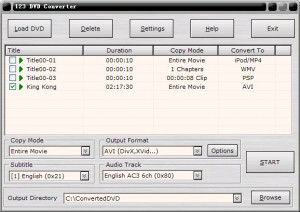 123 DVD Converter - náhled
