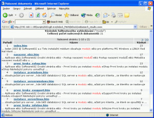 eDock Server - náhled