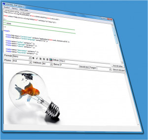 (x)html a php editor - náhled