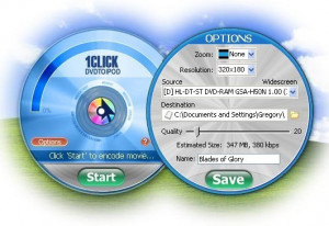 1Click DVDtoiPod - náhled