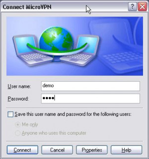 MicroVPN - náhled