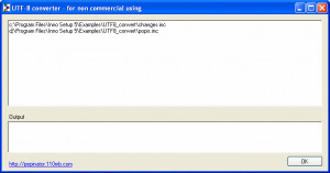 UTF-8 converter - náhled