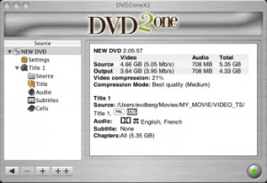 DVD2one - náhled