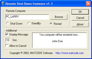 Remote Shut Down - náhled