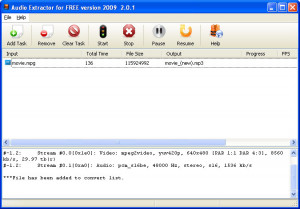 Audio Extractor For FREE - náhled