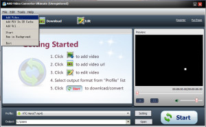 AHD Video Converter - náhled
