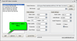 Freez 3GP Video Converter - náhled