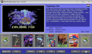 TheC64 Maxi Game Tool - náhled