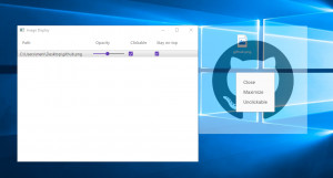 SemiTransparentImgDisplay - náhled