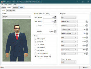 GTA:LCS Save Editor - náhled