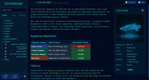 Chronicler - náhled
