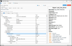 DBC Utility - náhled