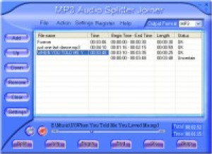 MP3 Audio Splitter Joiner - náhled