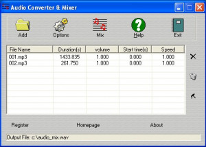Audio Converter & Mixer - náhled