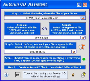 AutorunCD Assistant - náhled