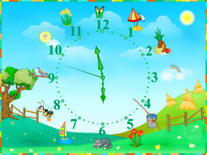 Seasonal Clocks Screensaver - náhled