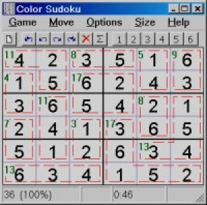 Color Sudoku - náhled