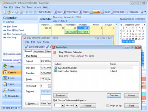 Efficient Calendar Free - náhled