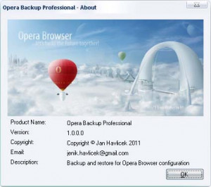 Opera Backup - náhled