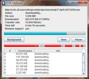 Xtreme Download Manager - náhled