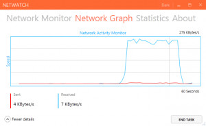 Network Watcher - náhled