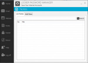 Locker Password Manager - náhled