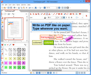 PDF Annotator - náhled