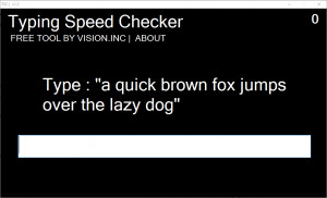 Typing Speed Checker - náhled