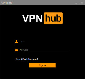 VPNhub - náhled