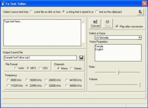Fx Text Talker - náhled
