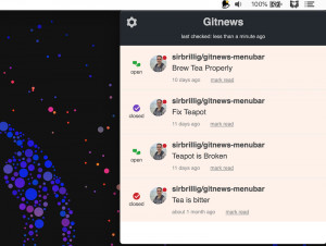Gitnews - náhled